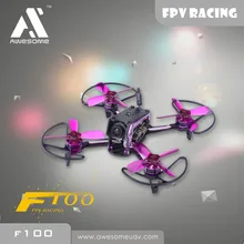 Новая версия потрясающий F100 Мини FPV гоночный Квадрокоптер Дрон PNP RC Дрон