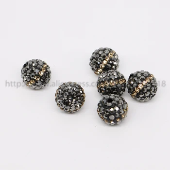 

Hot! Round beads side hole druzy charm pave cz the whole beads fashion Gems jewelry findings handcrafted druzy finding beads 246