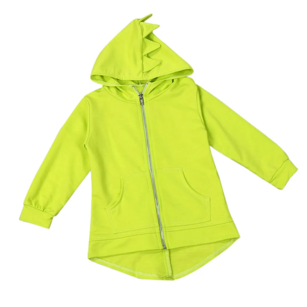 Новинка года; стильная куртка зимняя одежда для малышей Детская верхняя одежда; куртка в стиле динозавра; головной убор с капюшоном; пальто; A2 - Цвет: Цвет: желтый