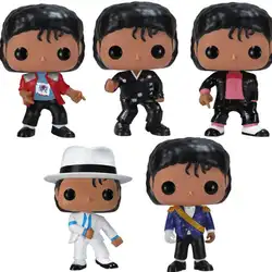 FUNKO POP аниме Майкл Джексон BEAT IT BILLIE JEAN BAD Коллекционная модель мальчик экшн-фигурка из фильма игрушки для детей