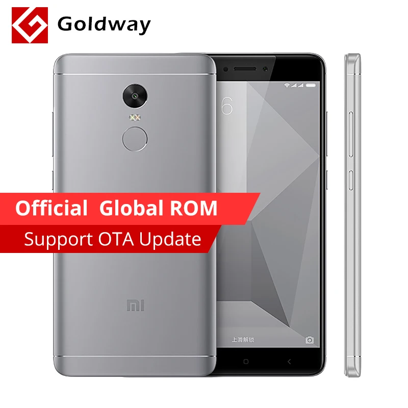 bilder für Ursprüngliche Xiaomi Redmi Hinweis 4X3 GB RAM 32 GB ROM Handy Snapdragon 625 Octa-core 5,5 "4100 mAh Fingerprint ID 13.0MP Kamera bilder für Ursprüngliche Xiaomi Redmi Hinweis 4X3 GB RAM 32 GB ROM Handy Snapdragon 625 Octa-core 5,5 "4100 mAh Fingerprint ID 13.0MP Kamera