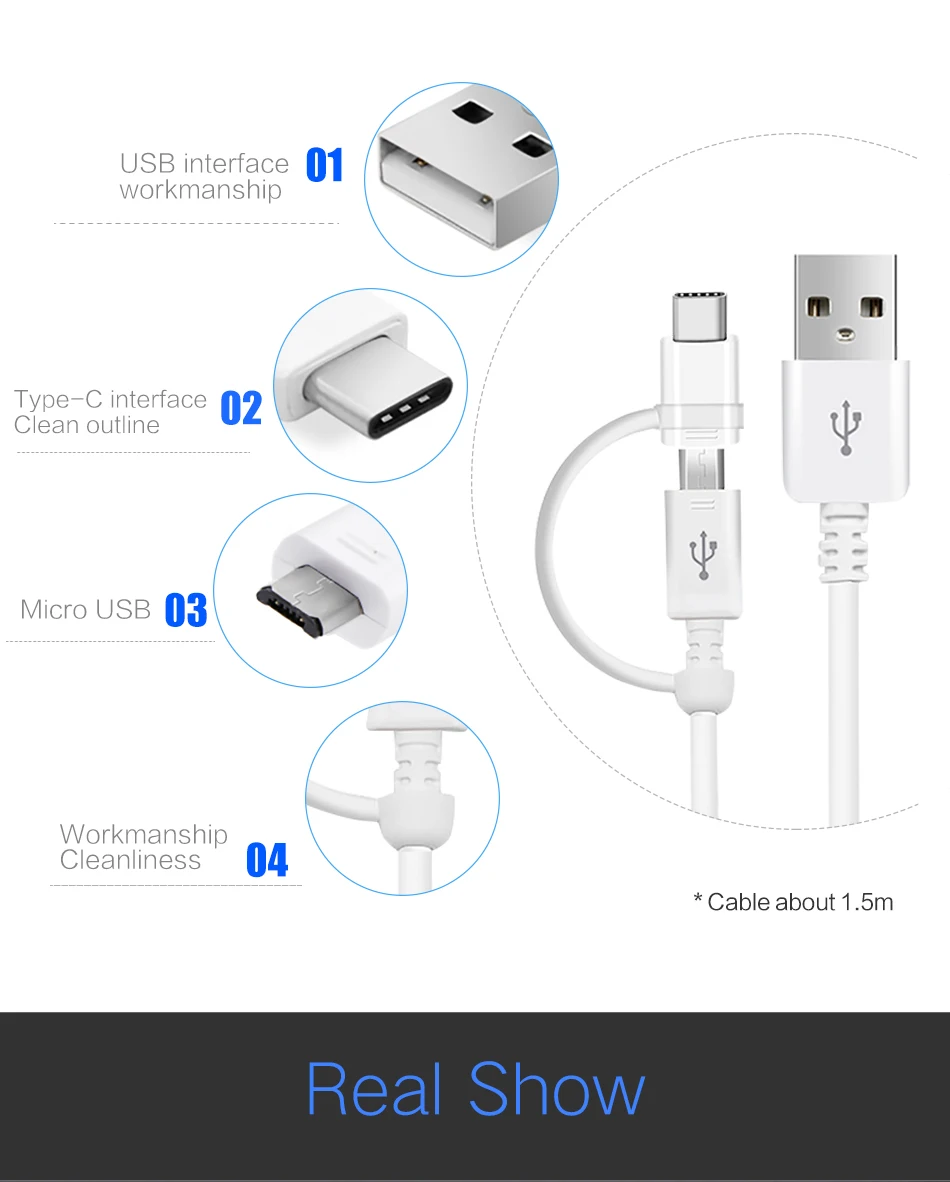 S9 S9 plus type-C Кабель Micro-USB-кабель 5V2A Snelle Lader кабель 2 в 1 USB синхронизация данных USB C кабель для быстрой зарядки type C
