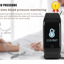 Шагов вызов анти-потеря воды напоминания смарт-браслет монитор сердечного ритма кровяное давление кислородный монитор смарт-браслет