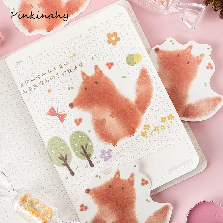 

Cute Forest Animal Bullet Journal Decorative Stickers Scrapbooking Stick Label Diary Stationery Album Child Stickers Stationery