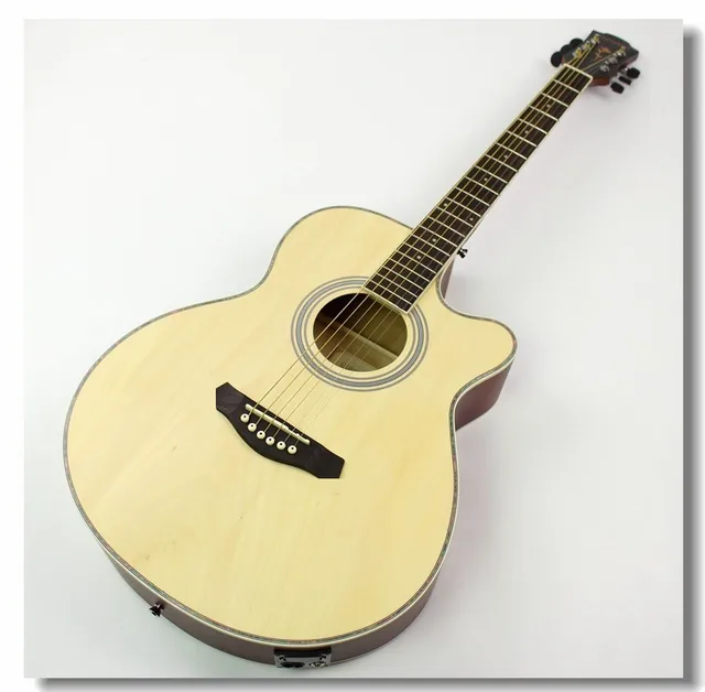 Cheap 2016 NEW 40-39 40 inch Electric Acoustic Guitar Rosewood Fingerboard guitarra guitar pickup tuner strings