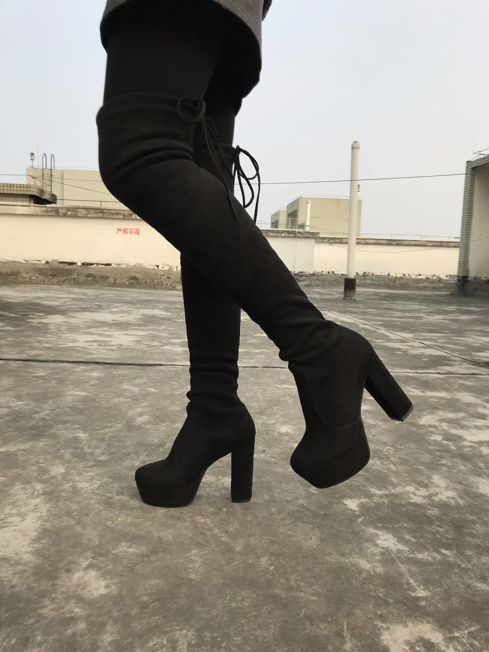 Mulheres botas de neve de alta qualidade