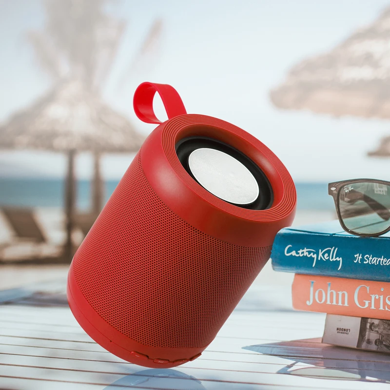 

Outdoor Bluetooth Speaker Portable Wireless Mini Column Box Loudspeakers Support TF card FM Stereo Hi-Fi Boxes for Phone