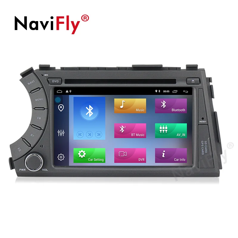 Android9.1 32G rom Carplay OBD2 для ssangyong Kyron Actyon автомобильное радио gps кассета DVD DVR USB SD play wifi русскоязычное меню и Карта