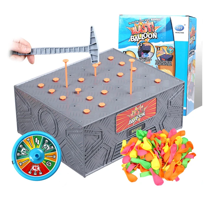

Kids Party Games Blast Box Action Game Balloon Blasting Family Fun Toys