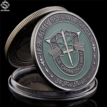 

US. Army Special Forces De Oppressoliber Green Berets Challenge Metal Coin Collectible Gift