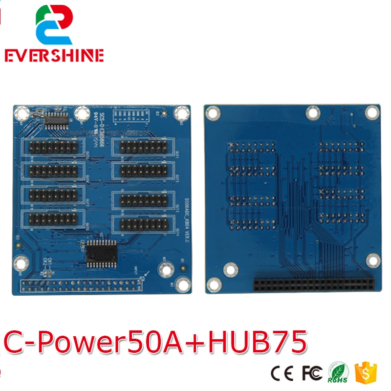  Lúmenes a todo color controlador de escala gris C-Power50A pantalla LED tarjeta de vídeo con USB y 