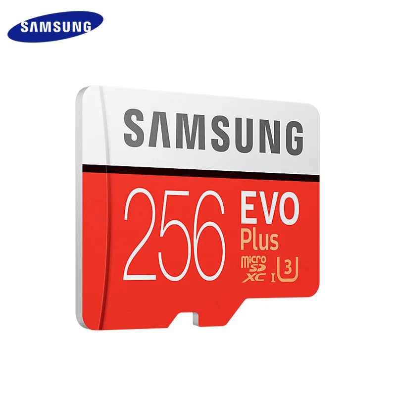 SAMSUNG EVO Plus карта памяти 32 Гб 64 Гб 128 ГБ SDXC/SDHC class 10 Flash micro sd 256 ГБ TF sdcard для смартфона/камеры