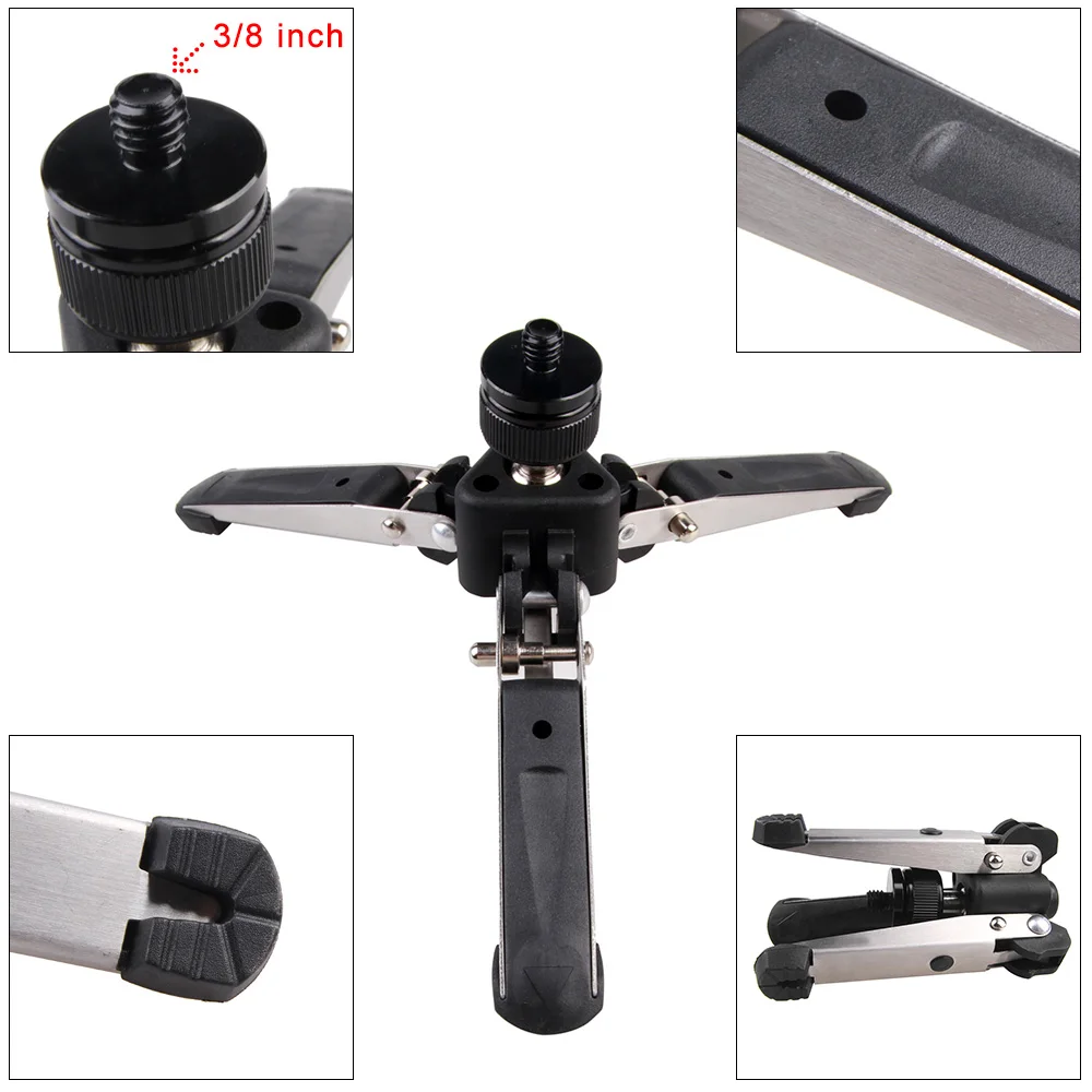 

Universal Three-Foot Support Stand Monopod Base for Tripod Head DSLR L2S5