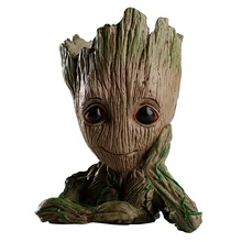 15CM Tree Man Baby Action Figure Model Pen Pot and Flower Pot Toy Anime Figure Guardians of The Galaxys 2 Drop Shipping