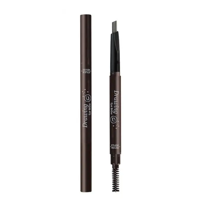 Двойные головки автоматический карандаш для бровей для женщин водостойкий макияж для глаз стойкая ручка для бровей с кисточкой