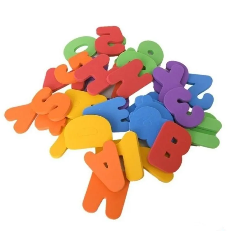 Banheiras ABC - Brinquedos Educativos de Banheiro Educacional para Crianças Espuma Letras 36 Peças