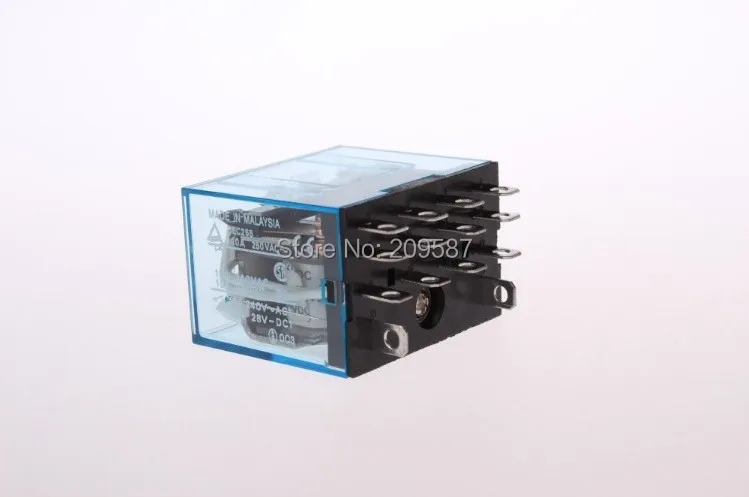 2 шт. LY4NJ LY4N J AC 200/220 В 14 контактов 10 А переменного тока катушка реле мощности 4PDT|coil