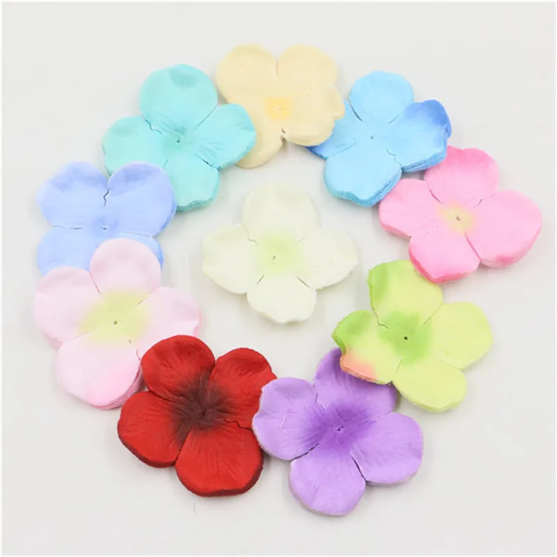 

Beautiful Artificial Rose Flowers wedding supplies guelder hydrangea silk cloth flowers petals rose for home decoration flowers