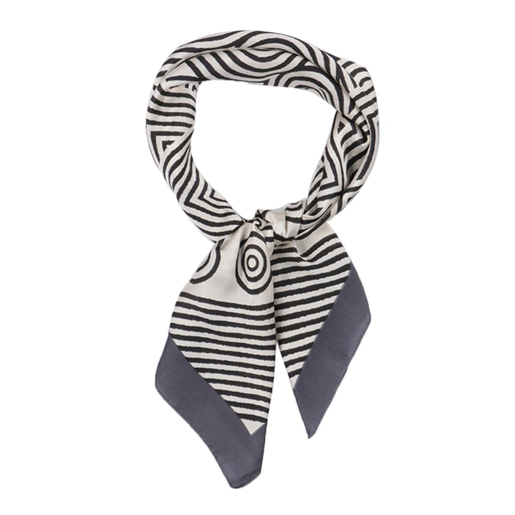 Womens Satin Silk Feeling Formal Square Neck Scarf Head Hair Scarf Wraps