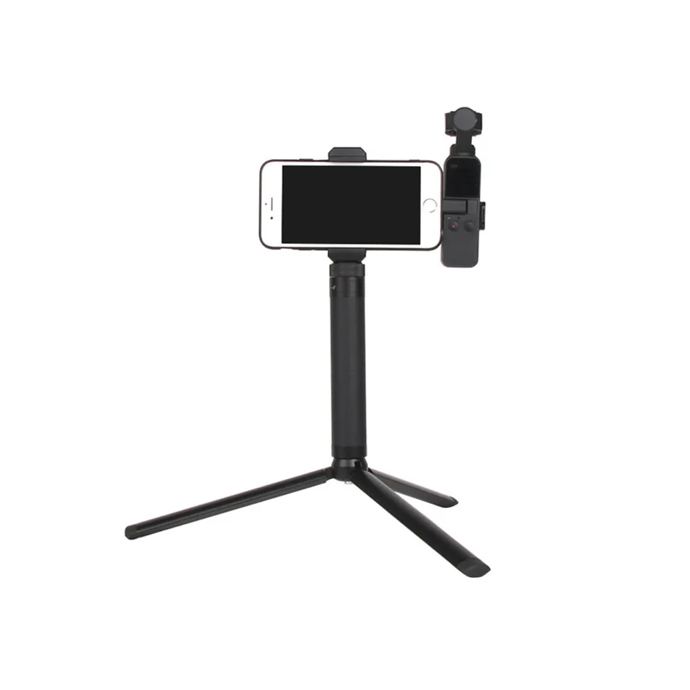 OSMO Pocket Phone Clip Holder + Selfie Stick + Tripod for DJI OSMO Pocket Handheld Gimbal Accessories-3