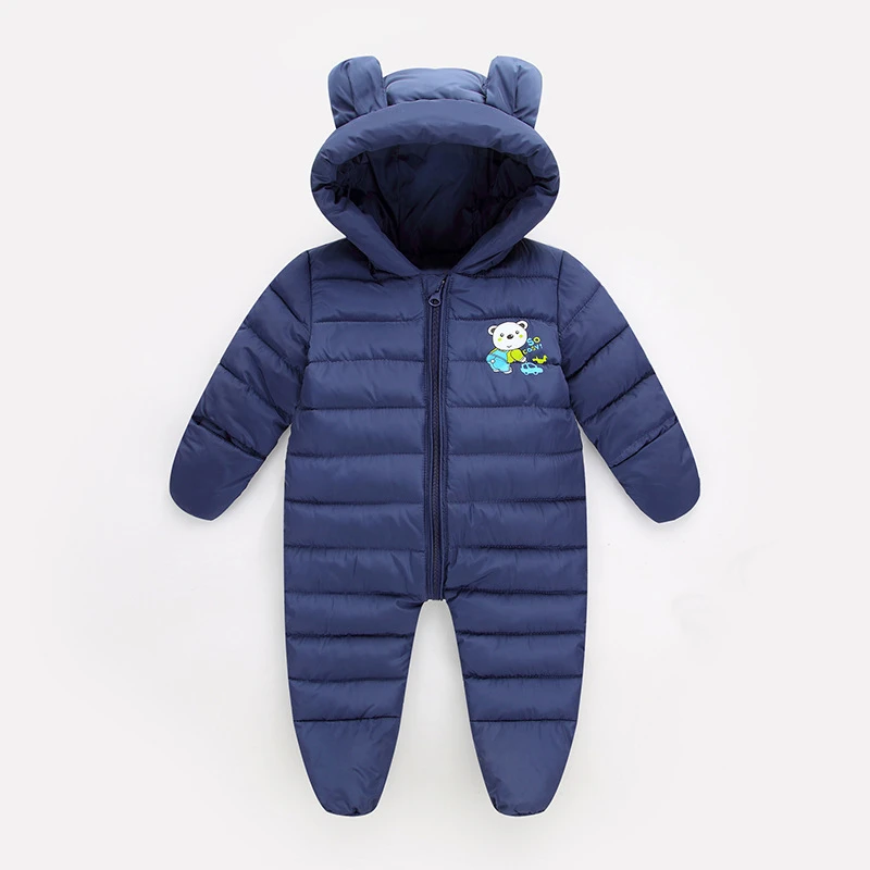 Conjunto de ropa de bebé recién nacido bebé niñas lindo 3D oso oreja mono bebé niños ropa conjunto otoño invierno cálido Bebé Ropa conjunto