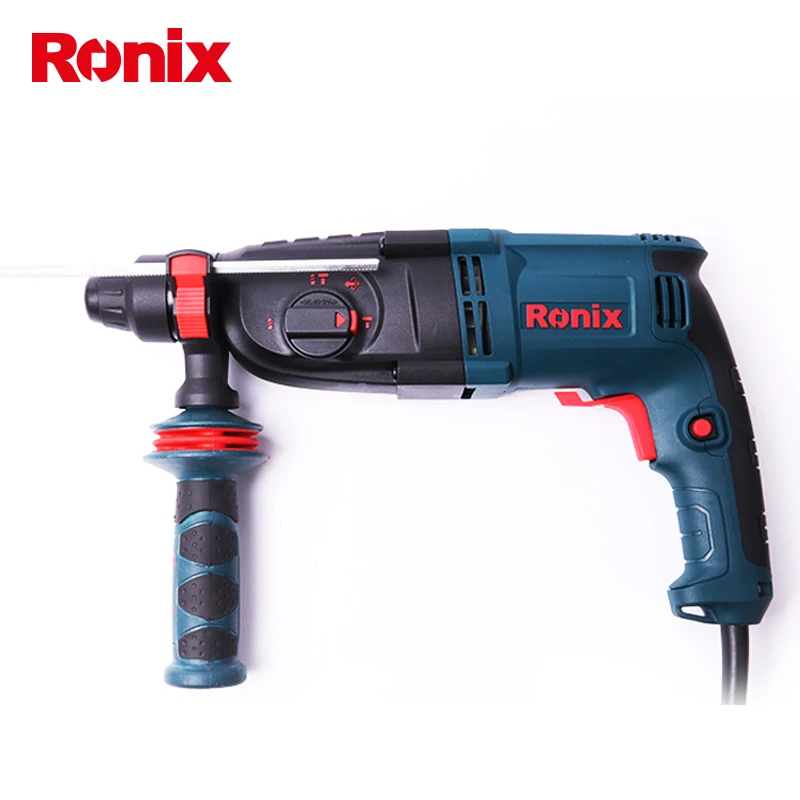 

Ronix 26mm Rotary Hammer Drill 3 function Model 2727