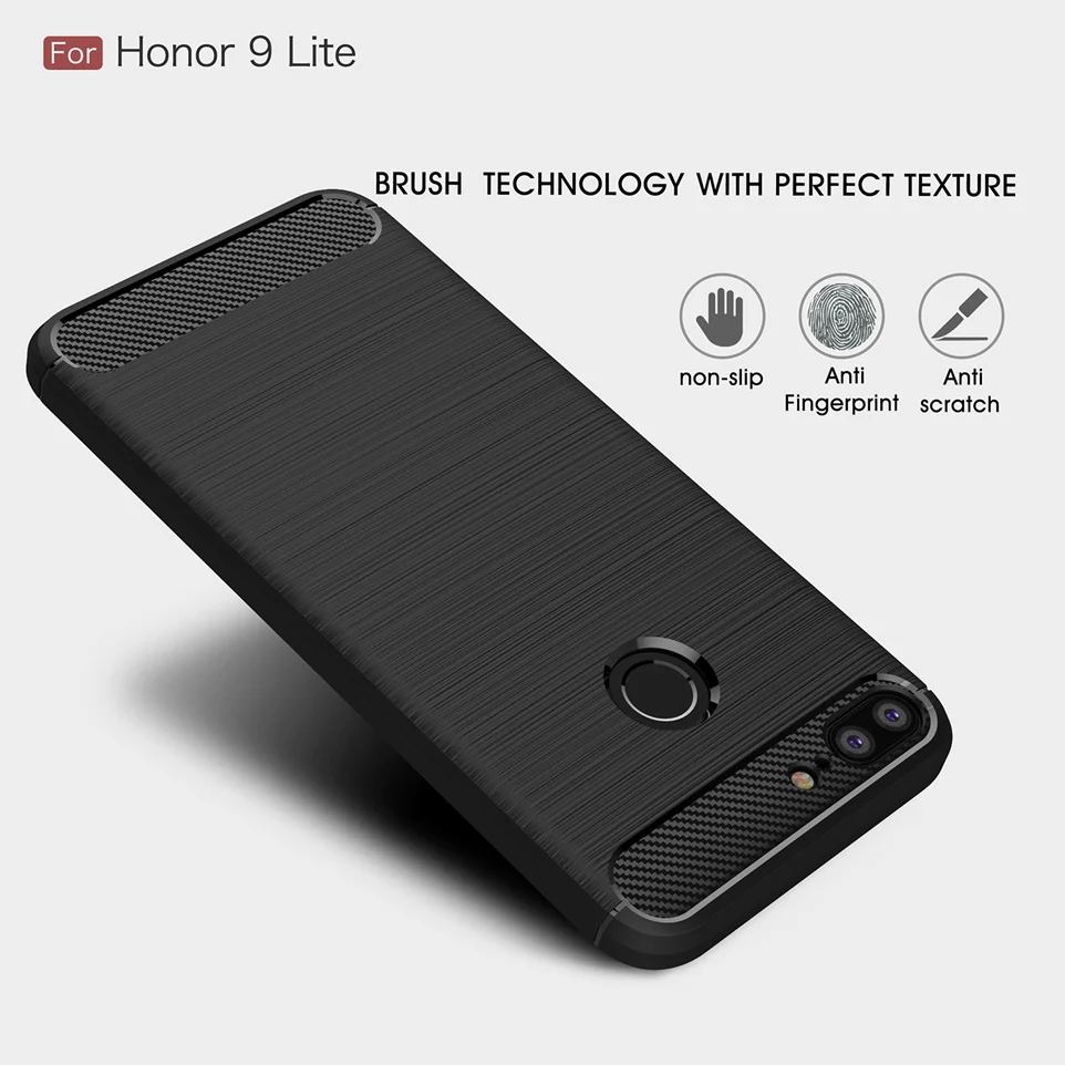 Carbon Case For Huawei Honor 9 Lite Cover TPU Silicon Phone Cover For Huawei P Smart P20 P8 Pro P9 P10 Mate 10 9 10 Lite Coque (4)