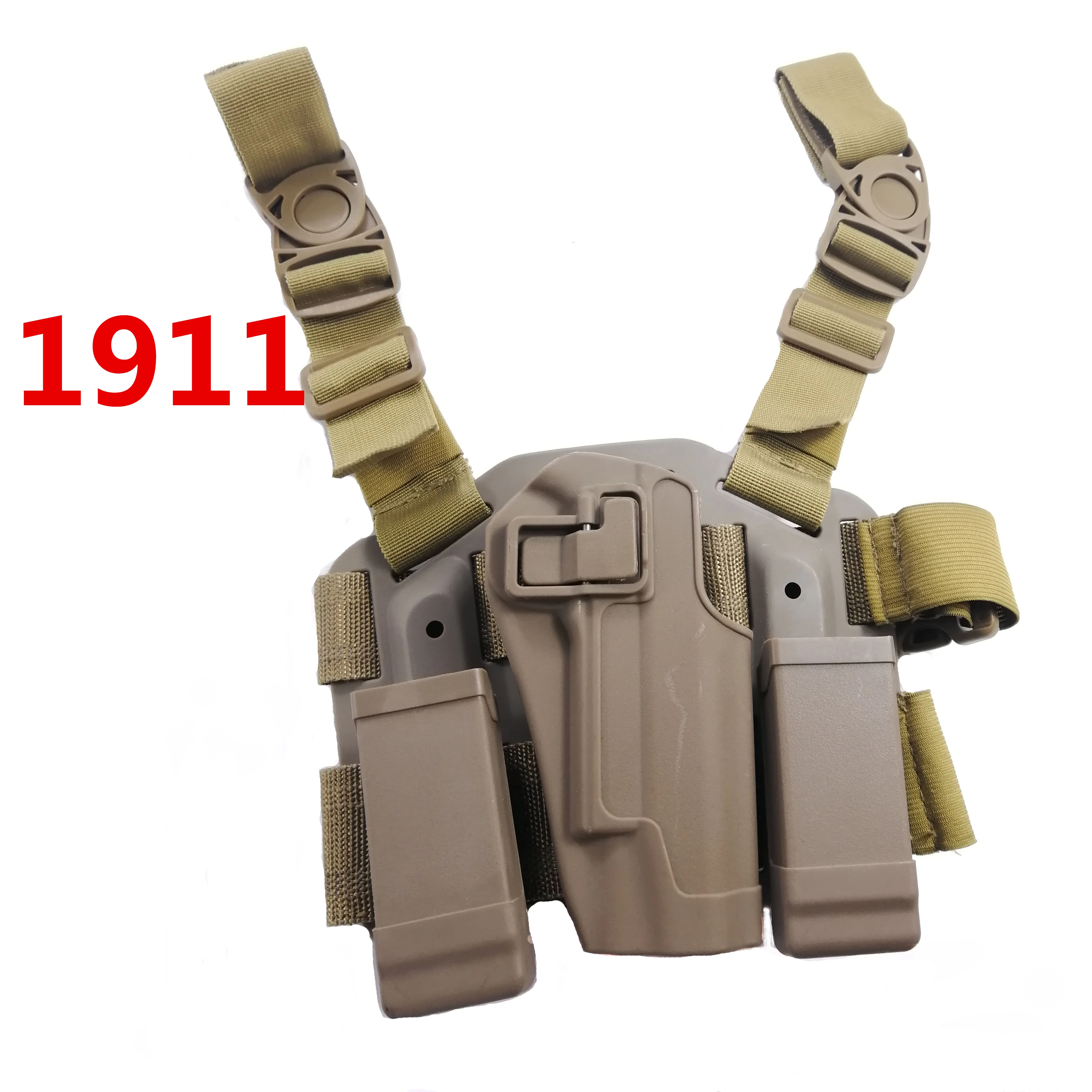 Tactical Army CQC Colt 1911 Holster Hunting Shooting Airsoft 1911 Military Belt Gun Pistol Leg Holster Paddle gun Accessories