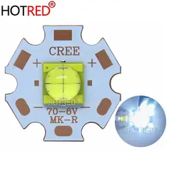 1-10 шт. ETI 7070 6 В в 4 чипы 15 Вт светодио дный светодиодный излучатель диод может заменить Cree MKR MCE XHP50 XHP70 холодный белый светодио дный свет с мм 20