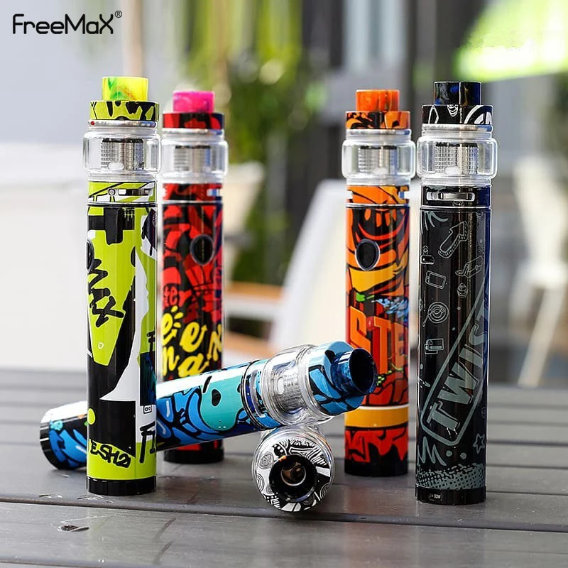 

Original Electronic Cigarettes Freemax Twister 80W Starter Kit With 5ML Capacity Fireluke 2 Tank Mesh Coil Vape Tank Vaporizer