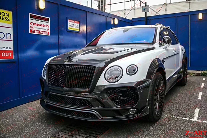 Z-ART Комплект кузова из углеродного волокна для BENTLEY Bentayga- комплект расширителей колесных арок для Bentley Bentayga комплект из углеродного волокна