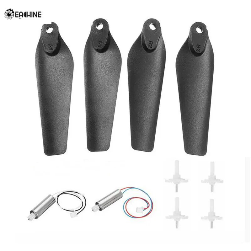 

Original Eachine E58 RC Drone Quadcopter Spare Parts Crash Pack Kits Motor Propeller Blades Set Gear Shaft Parts Kits