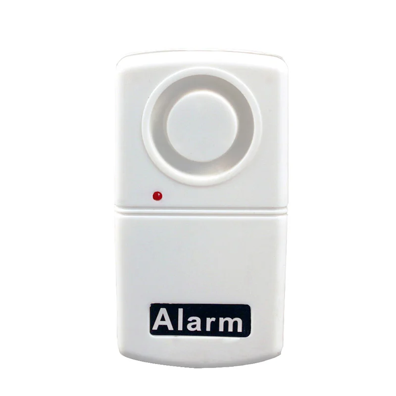 

Brand New Mini Anti-Theft Security System 120dB Vibration Alarm White for Door Window HR