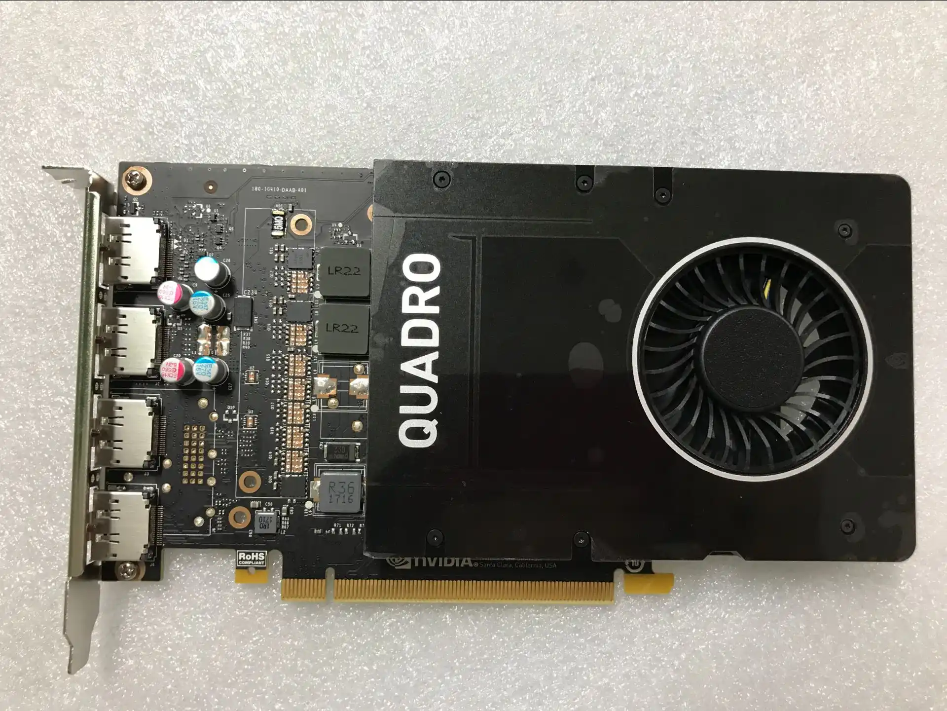 quadro p2000 deep learning