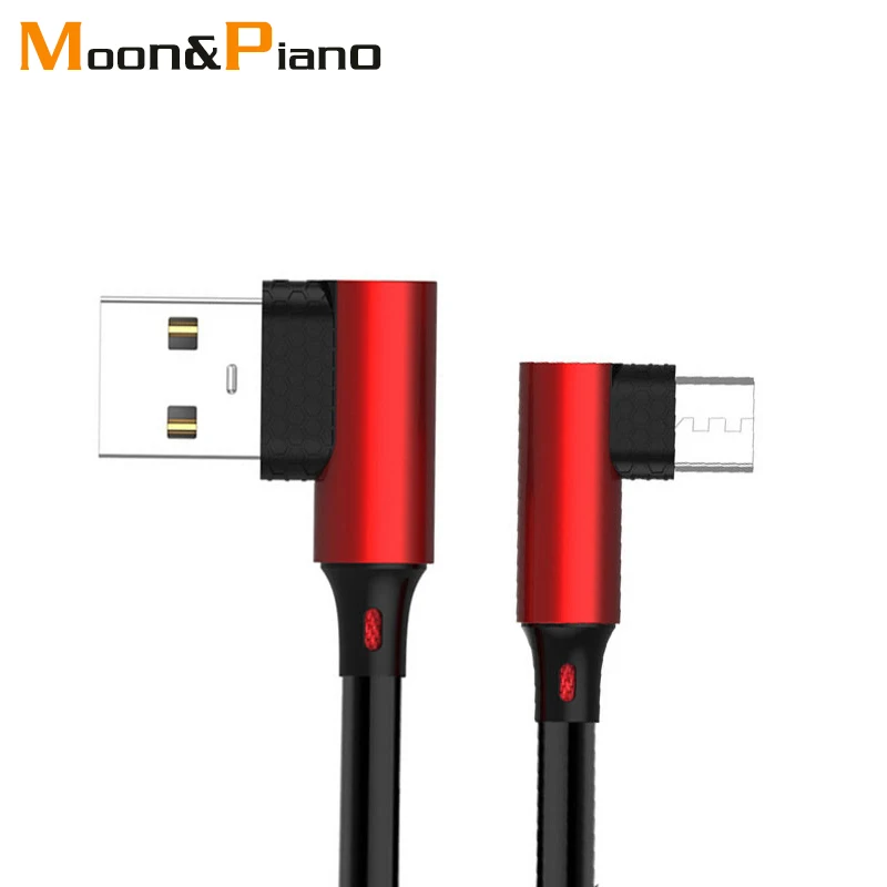 

USAMS Game Data Line 90 degree USB Type C Cable usb phone Charger Cable Data Charging cable for Android Mobile Phone