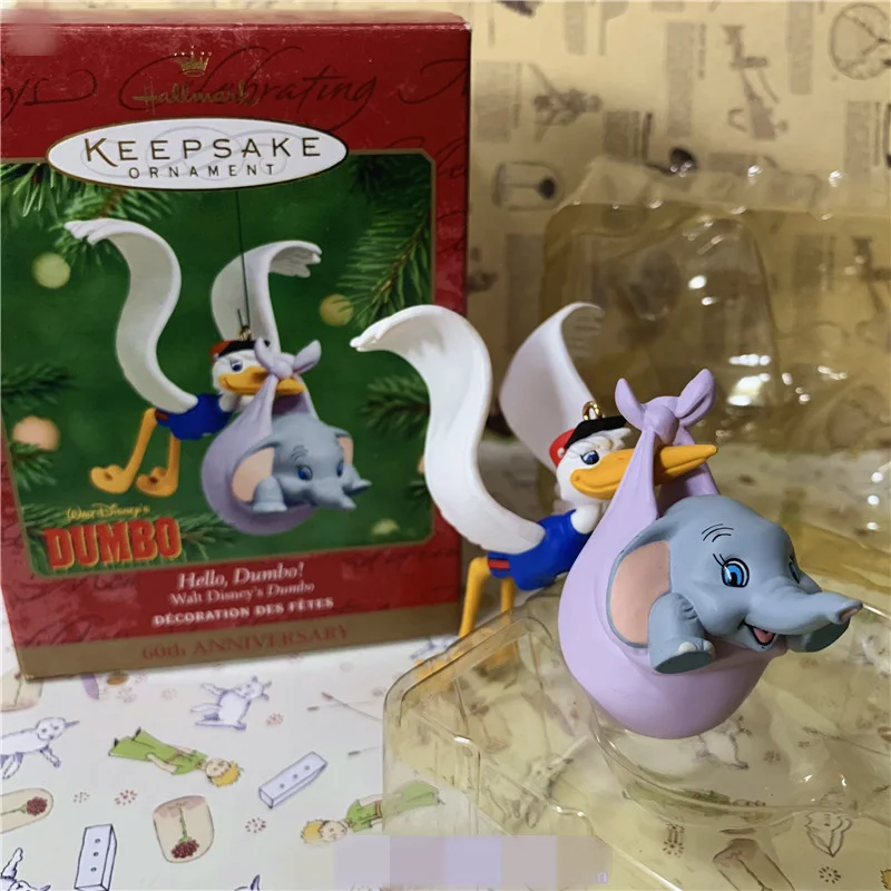 

handcrafted dated on 2001 DUMBO Action Figure Collectible Model Toy christmas tree ornament toys pendant toys