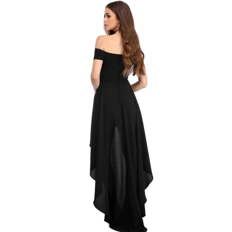 Black-High-Low-Hem-Off-Shoulder-Party-Dress-LC61437-2-2_conew1