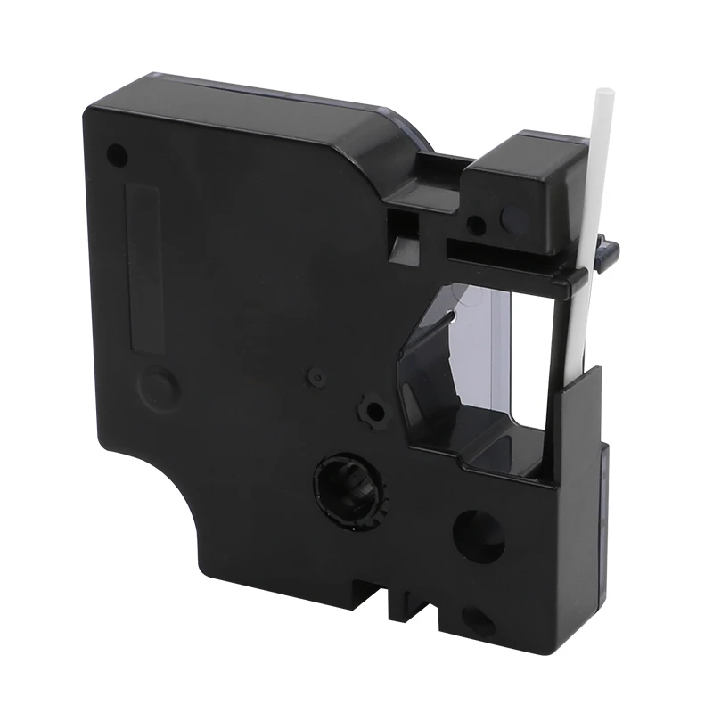 Compatível do Tubo Industrial da Etiqueta de Dymo 18051 do Psiquiatra do Calor de Dymo das Fitas da Etiqueta de 10 1.5m para a Impressora Preto Industrial Pces no Branco 6mm * de 10 - Imagem 2