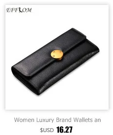 Ladies Cowhide Genuine Leather Wallet Long Female Purse Fashion Womens Wallets Famous Brand Coin Purses Card Holders Hasp