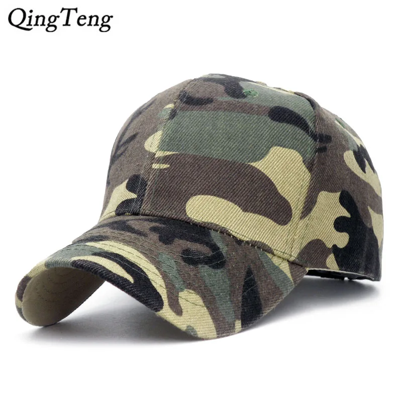 Камуфляжная зернистая хлопковая бейсболка Casquette камуфляжные шапки для активного