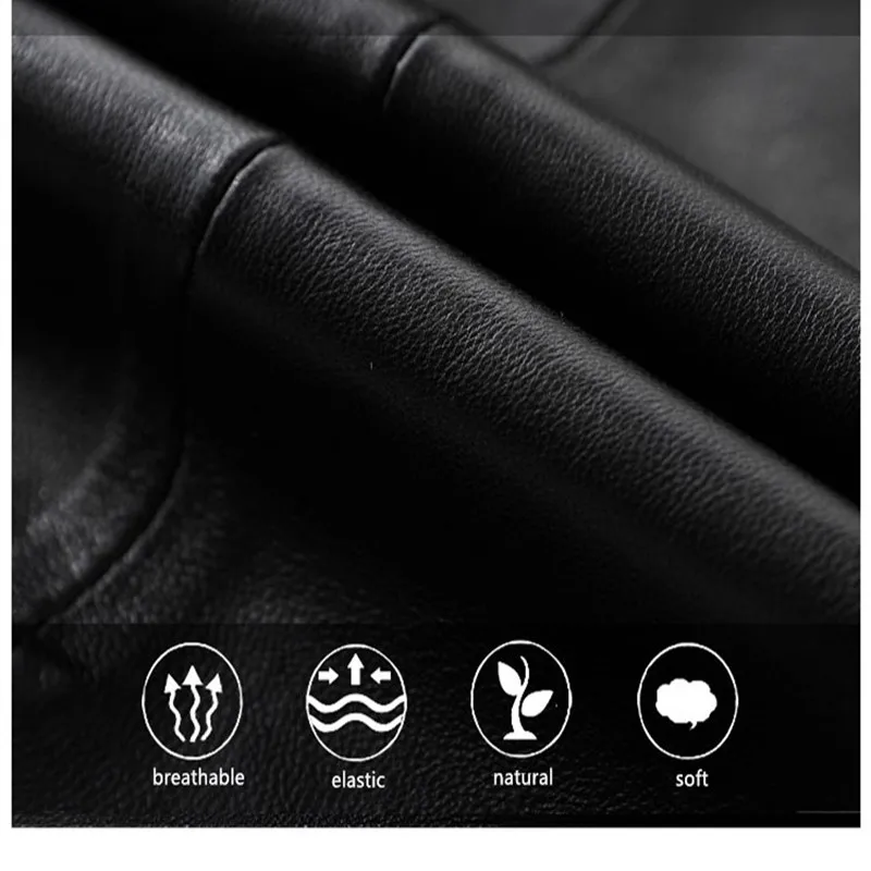 Quality Sheepskin Leather Pants Autumn Winter Female Slim Sheep Leather Pants OL Pencil Pants Quality Brand Pants Quality Sheepskin Leather Pants Autumn Winter Female Slim Sheep Leather Pants OL Pencil Pants Quality Brand Pants