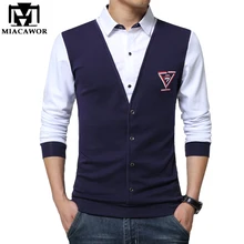 Новые мужские рубашки размера плюс 5XL, модные повседневные рубашки из хлопка с длинным рукавом MC273