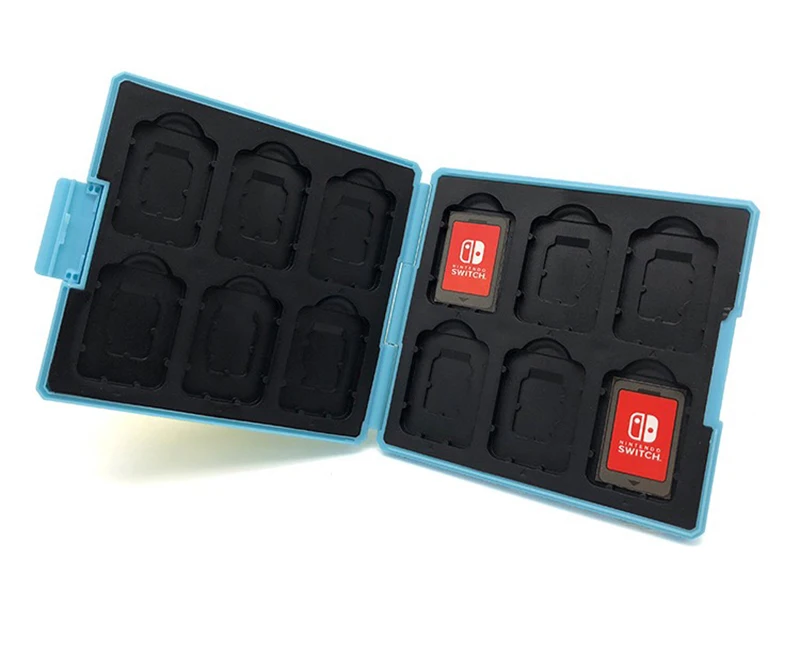 12 в 1 Футляр для игровых карт для Nintendo Switch NS Joy-con Console Store игровой Micro SD Карты Премиум коробка аксессуары для переключателей