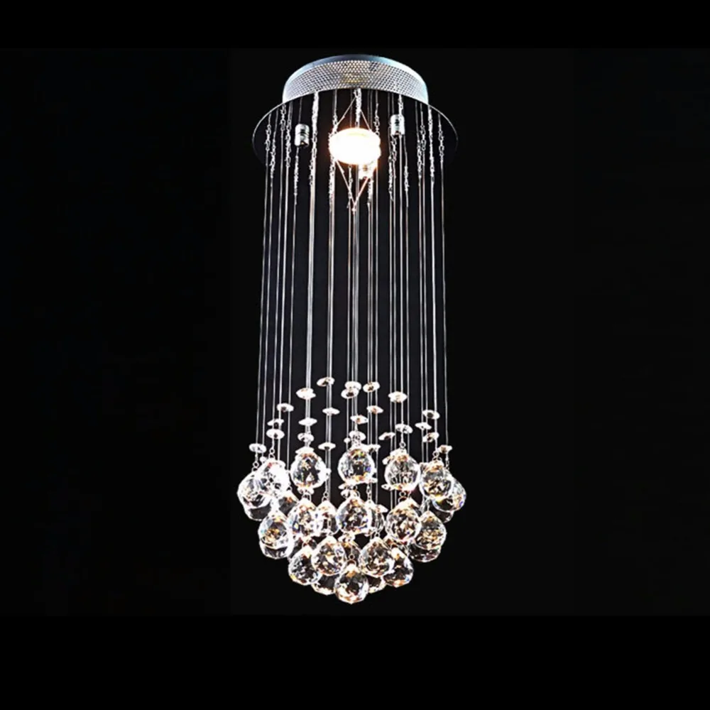 

LAMPLAB K9 Crystal Chandelier Modern Led Lighting Transparent color AC110V-256V Surface