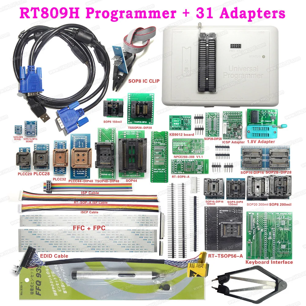RT809H EMMC-Nand FLASH programmer 1