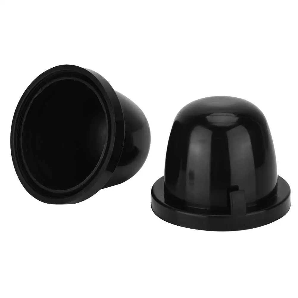 

2Pcs 85mm Black Rubber Car LED Headlight Dust Cover Housing Seal Cap Waterproof Car Light Accessories