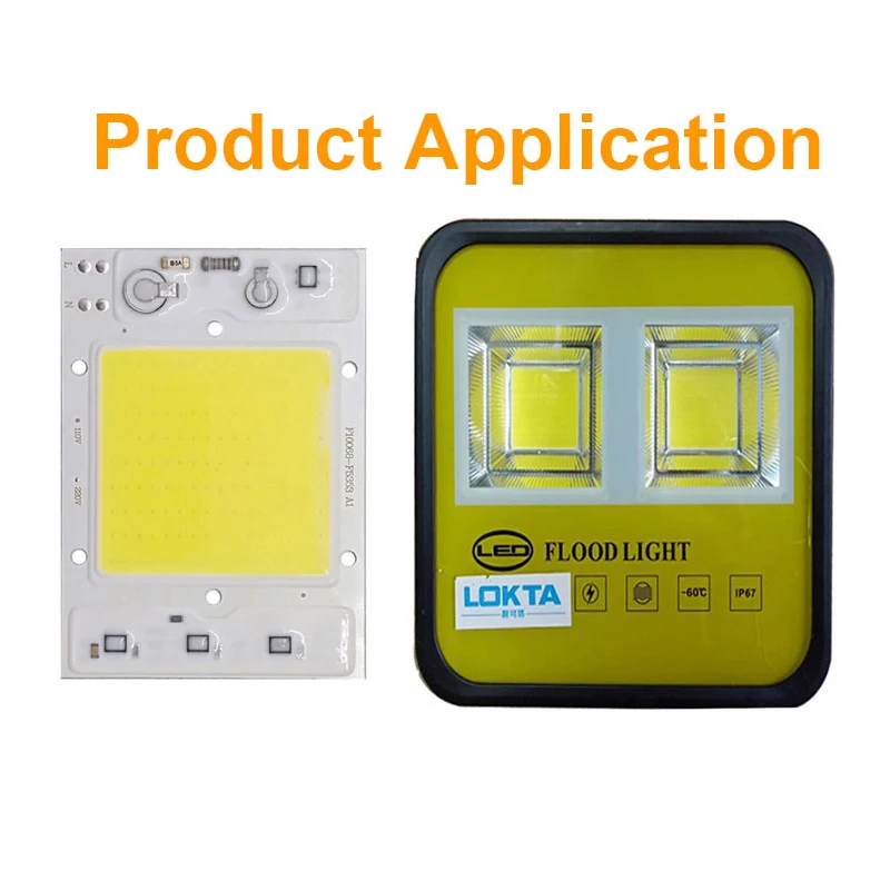 

COB Chip LED Lamp 220V Smart IC No Need Driver LED Beads For Flood Light Spotlight 30W 40W 50W Diy Lighting
