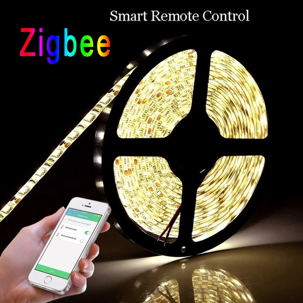 Zigbee LED smart strip lights, app control, remote control