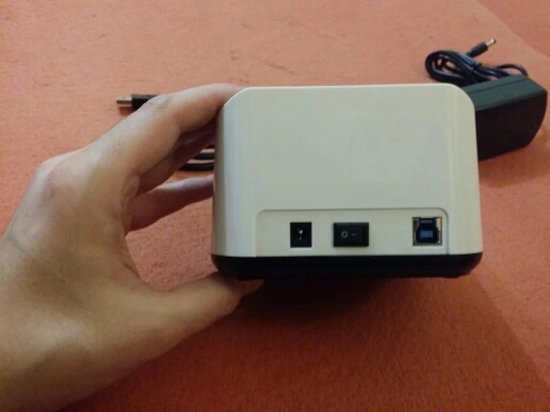 dual bay hdd docking station clone function sata 2 hd case 3.5 2.5inch usb3.0 5 gbps 4TB hard disk box HDD SSD read data device external hard disk case 3.5