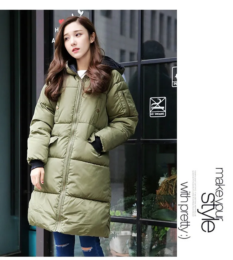Модная длинная приталенная зимняя куртка европейского размера плюс, женская теплая пуховая хлопковая парка с капюшоном для влюбленных, горячая Распродажа, стеганое пальто WUJ0362